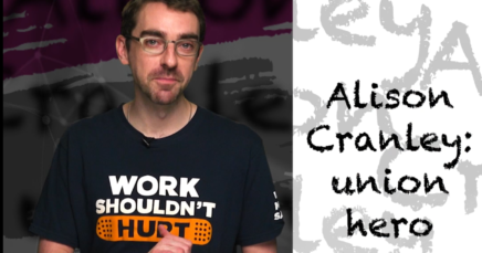 Alison Cranley: teacher and union leader.